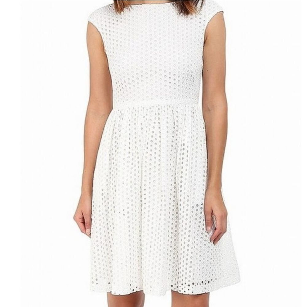 NWT Donna Morgan White Eyelet Dress